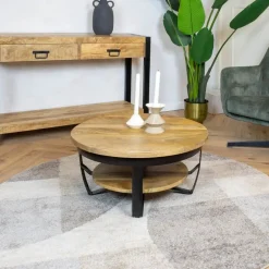Emmy salontafel industrieel set van 2