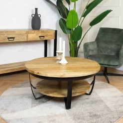 Emmy salontafel industrieel set van 2
