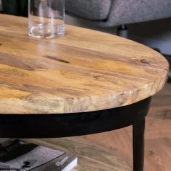 Emmy salontafel industrieel 120cm ovaal