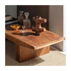 Eron Salontafel Acaciahout Bruin 152cm