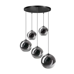 ETH Valora 5-lichts hanglamp
