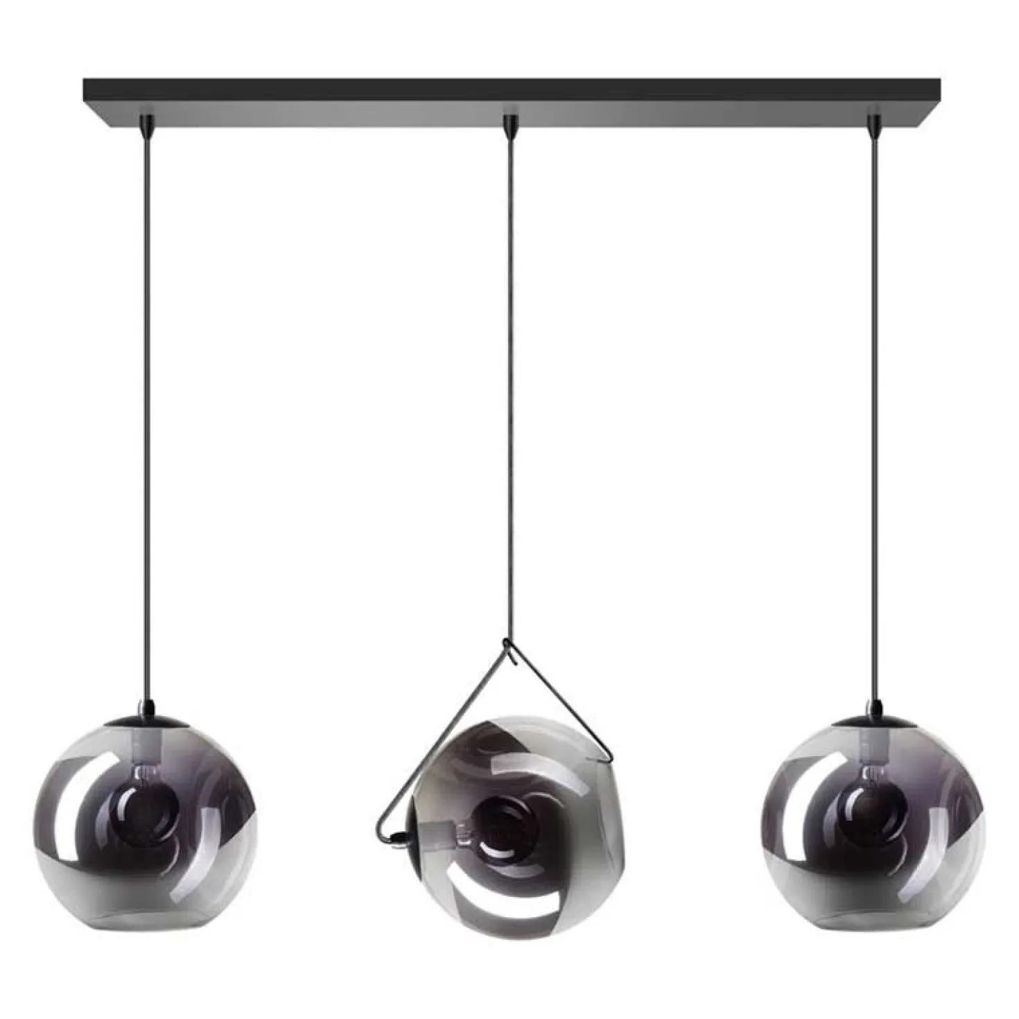 ETH Valora 3-lichts hanglamp