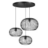 ETH Wire 2.0 3 lichts hanglamp getrapt