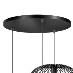 ETH Wire 2.0 3 lichts hanglamp getrapt