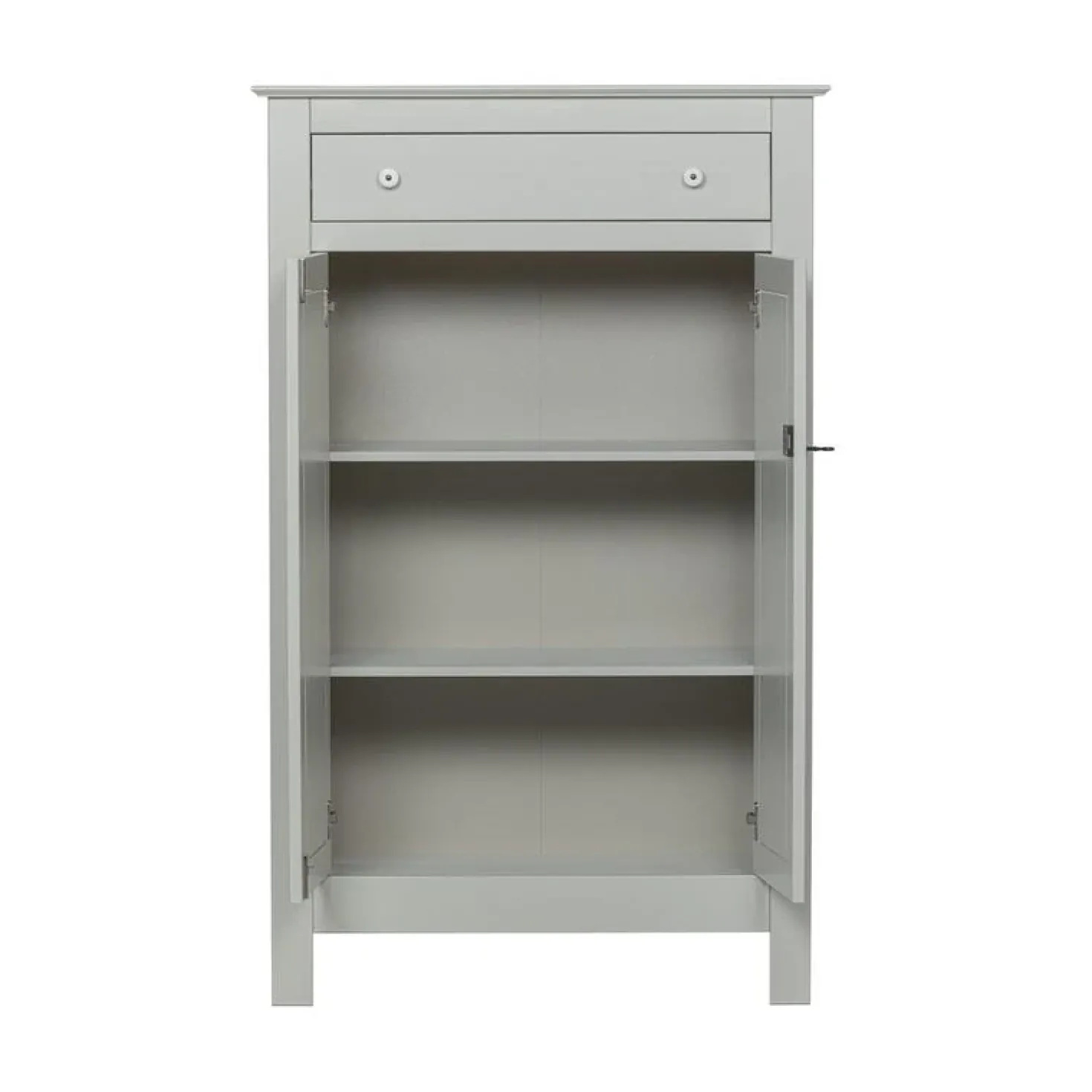 Eva Kledingkast grenen grijs 93cm