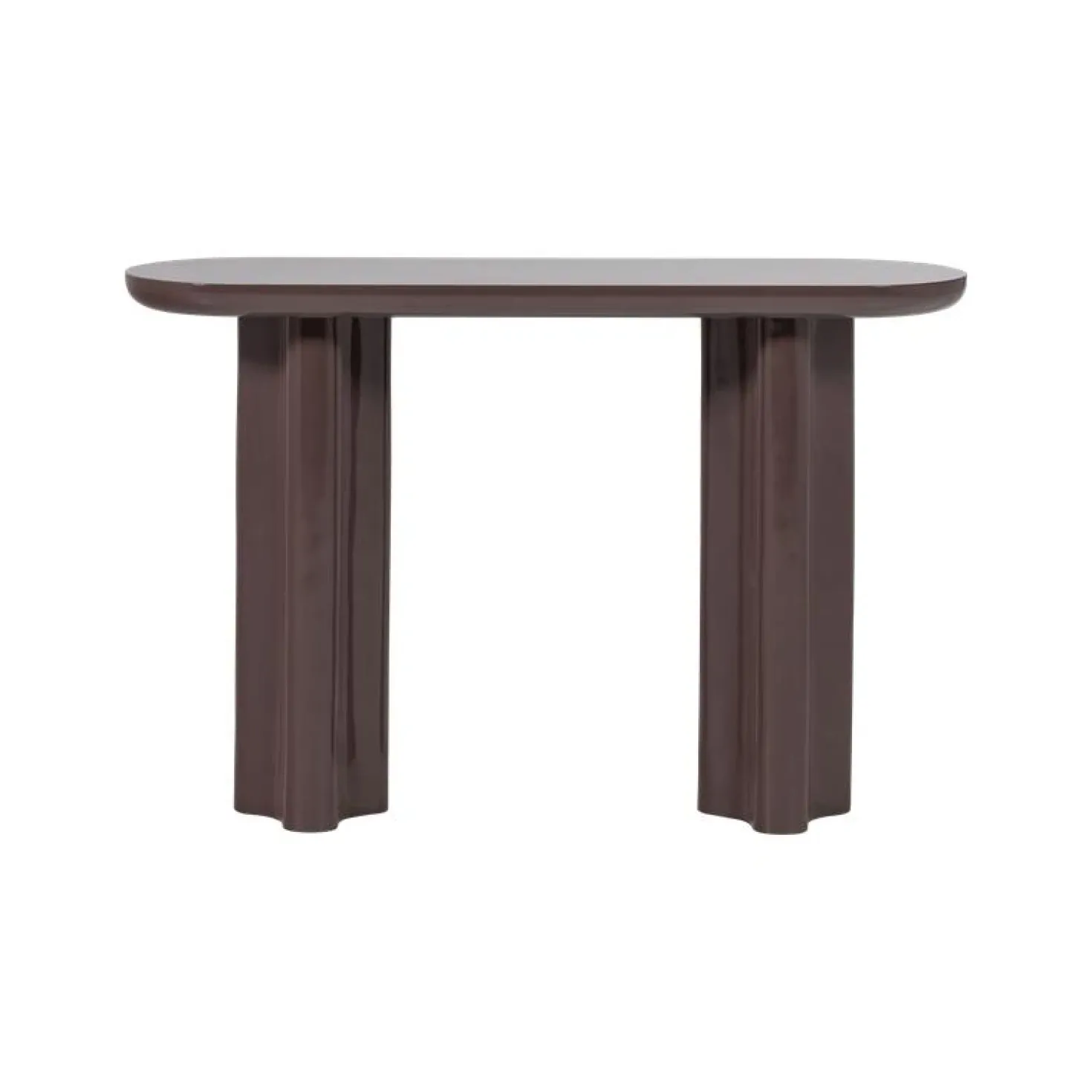 Evara Sidetable MDF Donkerbruin 120cm