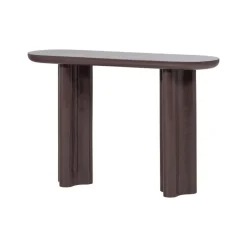 Evara Sidetable MDF Donkerbruin 120cm