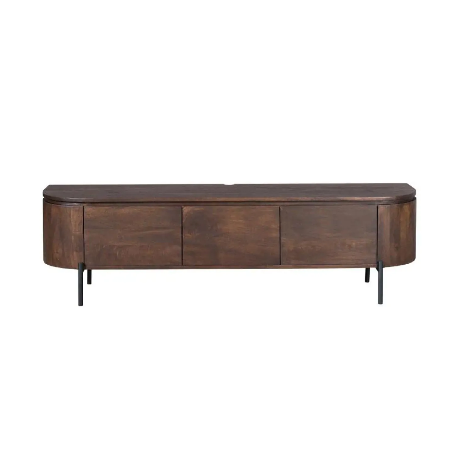 Evi Zwevend Tv meubel Walnoot Mangohout 160cm