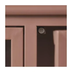 Exhibit Vitrinekast metaal tan 99 cm