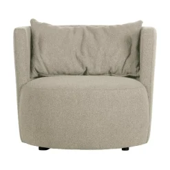 Explore Fauteuil bouclé naturel