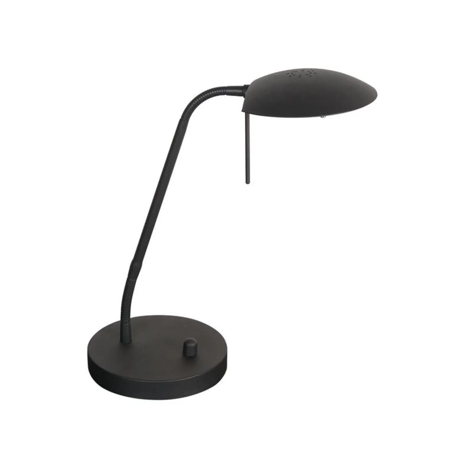Fargo 1-lichts Bureaulamp Zwart