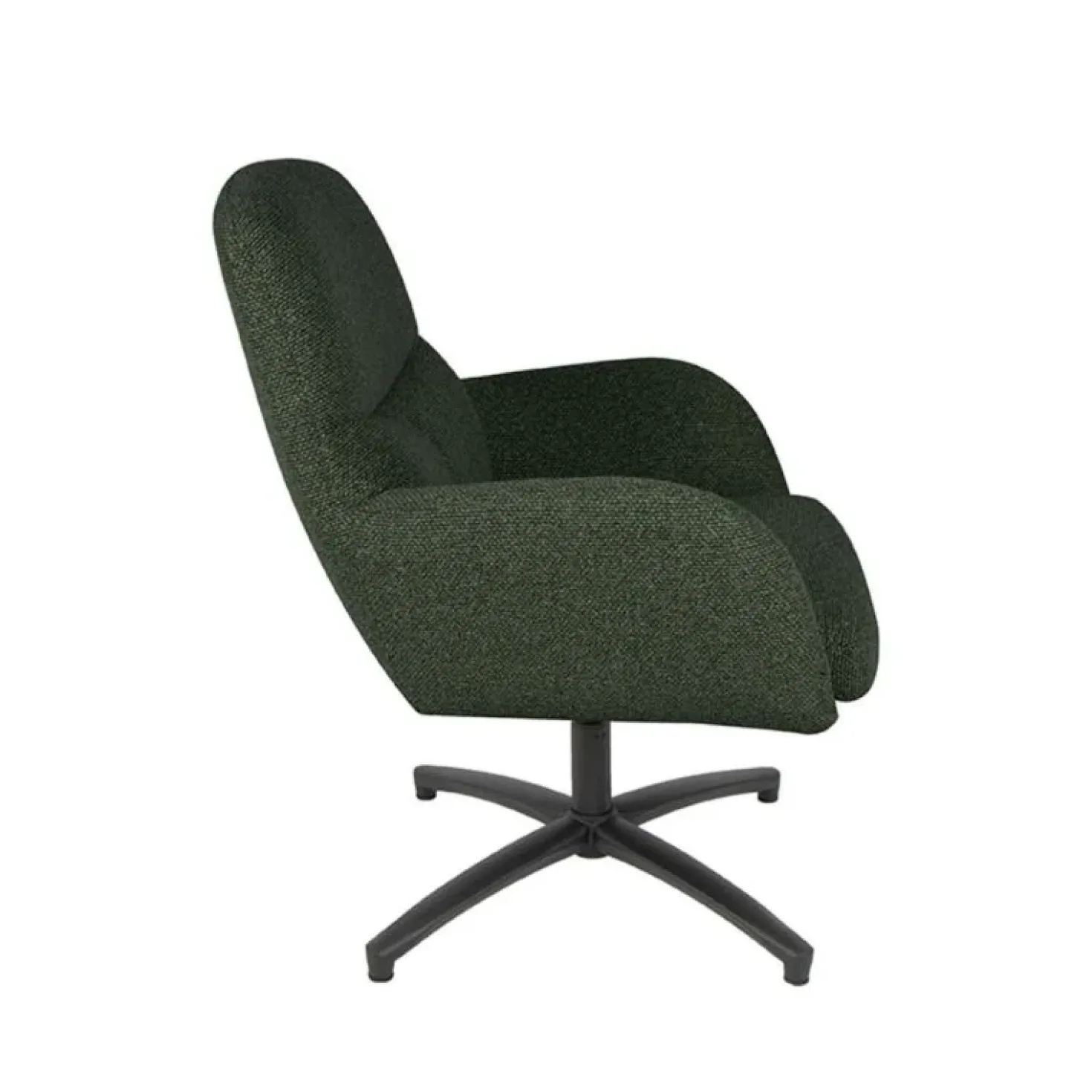 Fauteuil Chill Zone Forest Boucle Zwarte poot