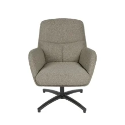 Fauteuil Chill Zone Mushroom Boucle Zwarte poot