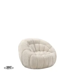 Fauteuil Cloud Naturel Stof