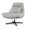 Fauteuil Cooper met kussen grijs Houston