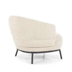 Fauteuil David Taupe 84cm