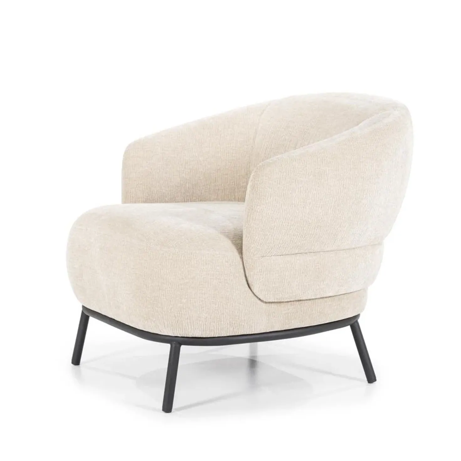 Fauteuil David Taupe 84cm