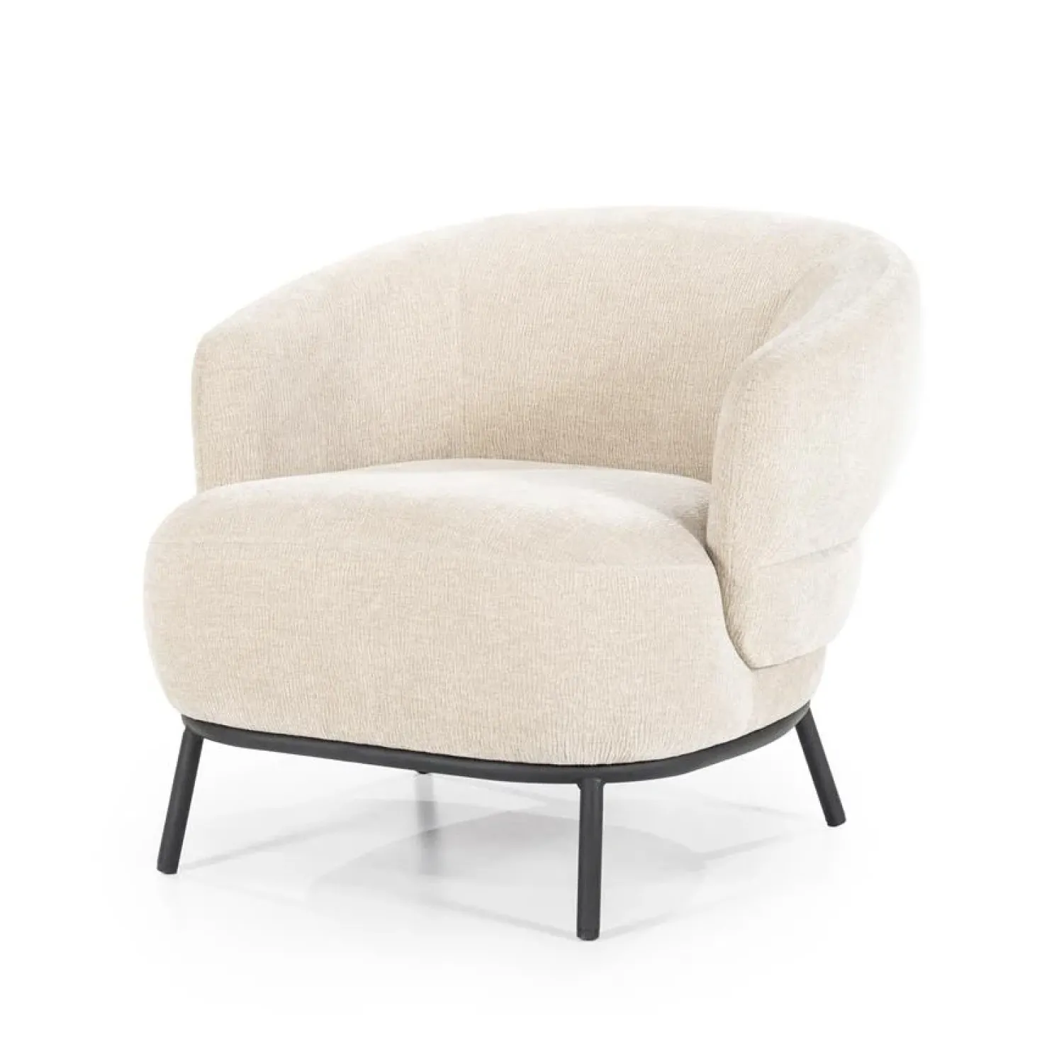 Fauteuil David Taupe 84cm