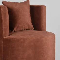 Fauteuil Evy Rust Velours 65cm