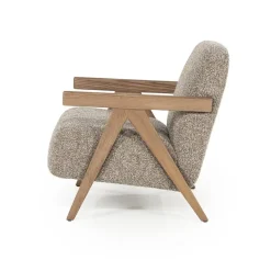 Fauteuil Francis taupe