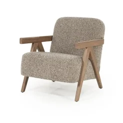 Fauteuil Francis taupe