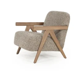 Fauteuil Francis taupe