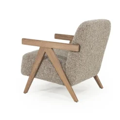 Fauteuil Francis taupe