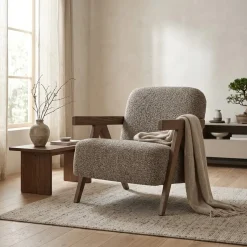 Fauteuil Francis taupe