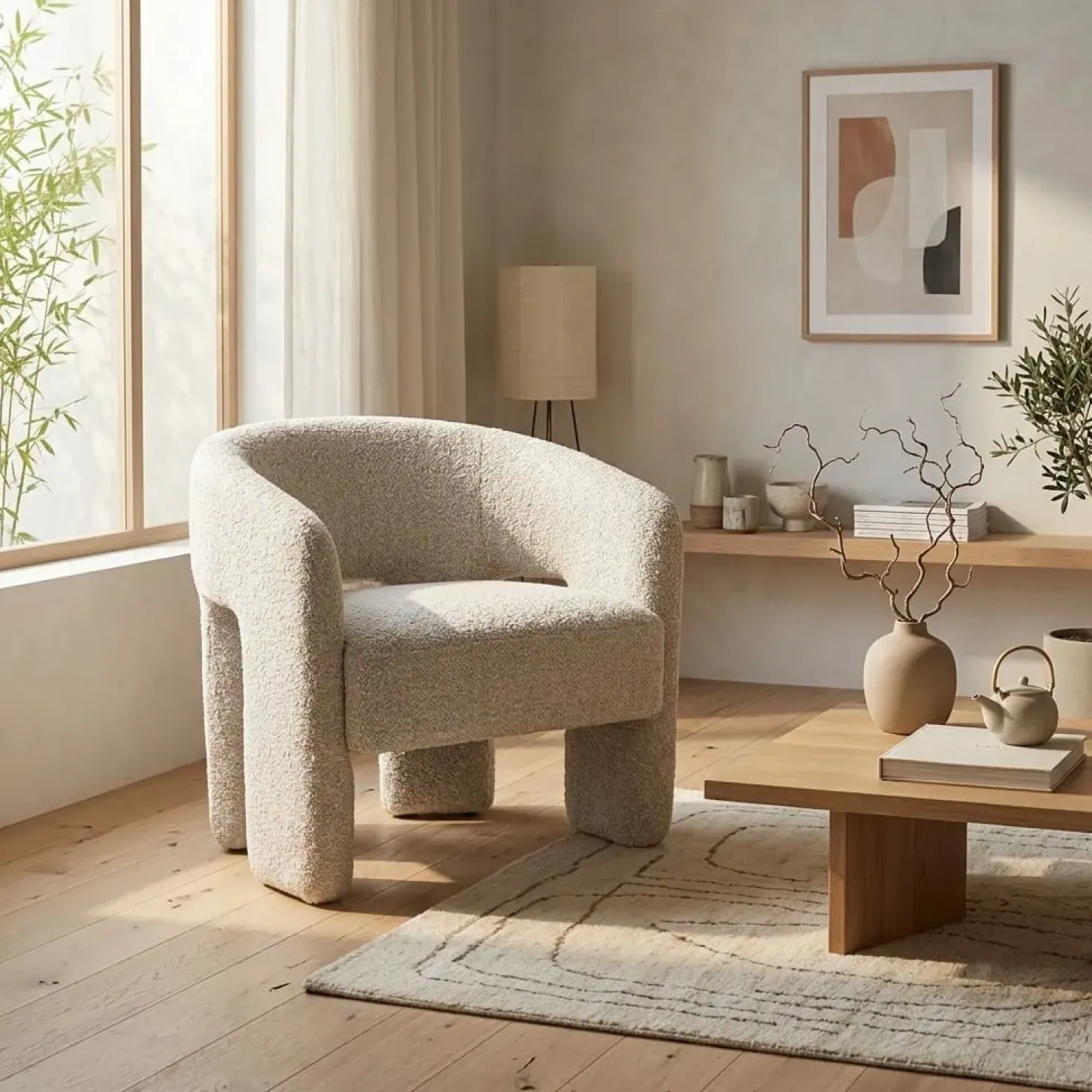 Fauteuil Hamilton Beige
