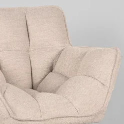 Fauteuil Ian Naturel Boucle