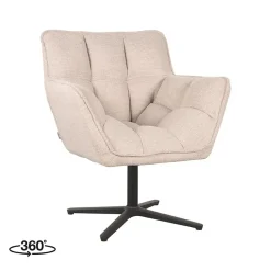 Fauteuil Ian Naturel Boucle