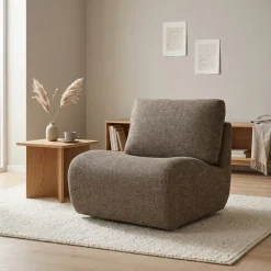 Fauteuil Lucia bruin