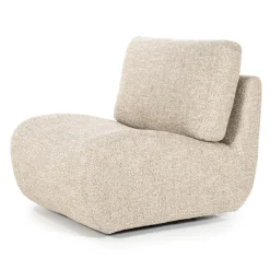 Fauteuil Lucia taupe