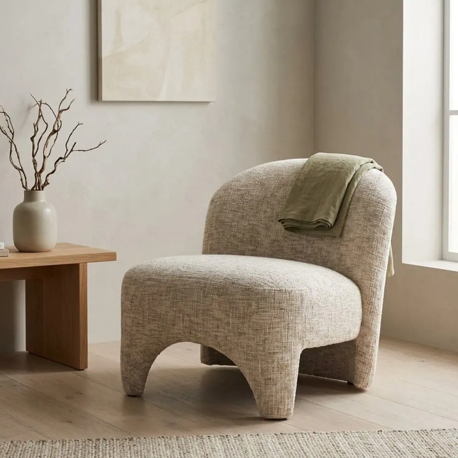 Fauteuil Owen Taupe