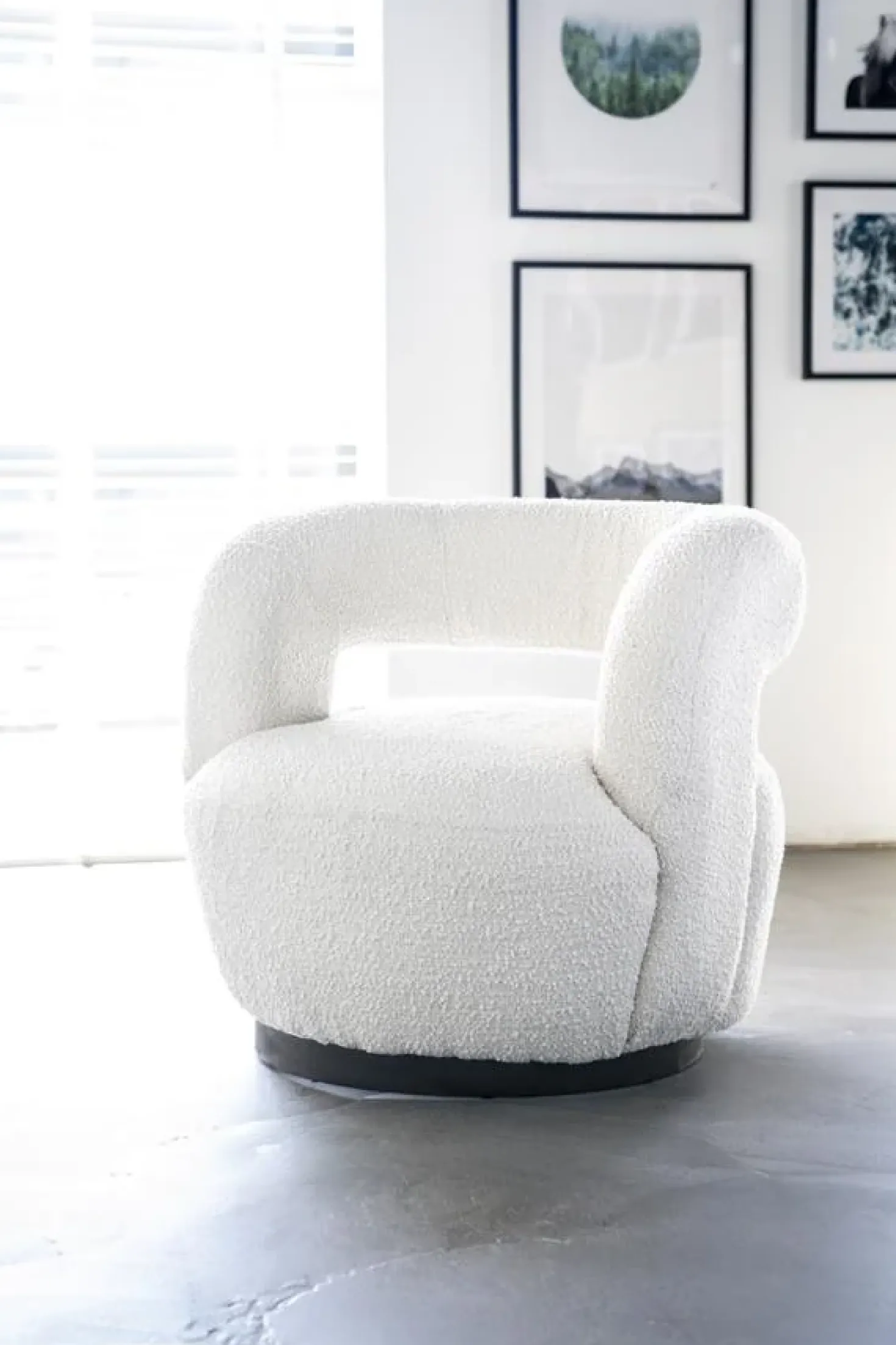 Fauteuil Sharon beige spark