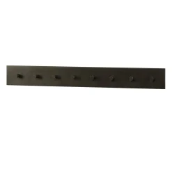 Fenna Kapstok 8 haken Brons 80cm