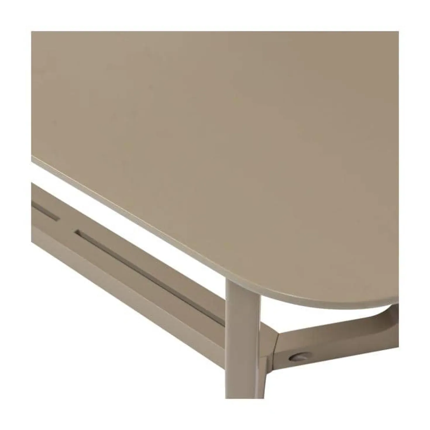 Ferion Eettafel mangohout mud 180cm