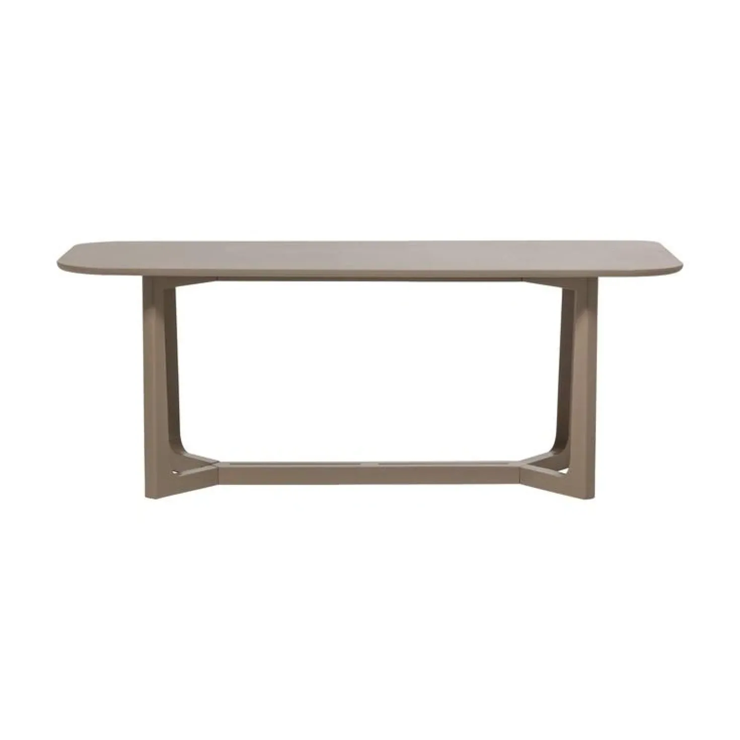 Ferion Eettafel mangohout mud 180cm