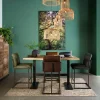 Ferro barstoel Savannah Groen