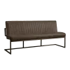 Ferro Eetkamerbank Donker bruin 155cm
