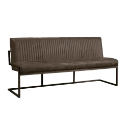 Ferro Eetkamerbank Donker bruin 155cm