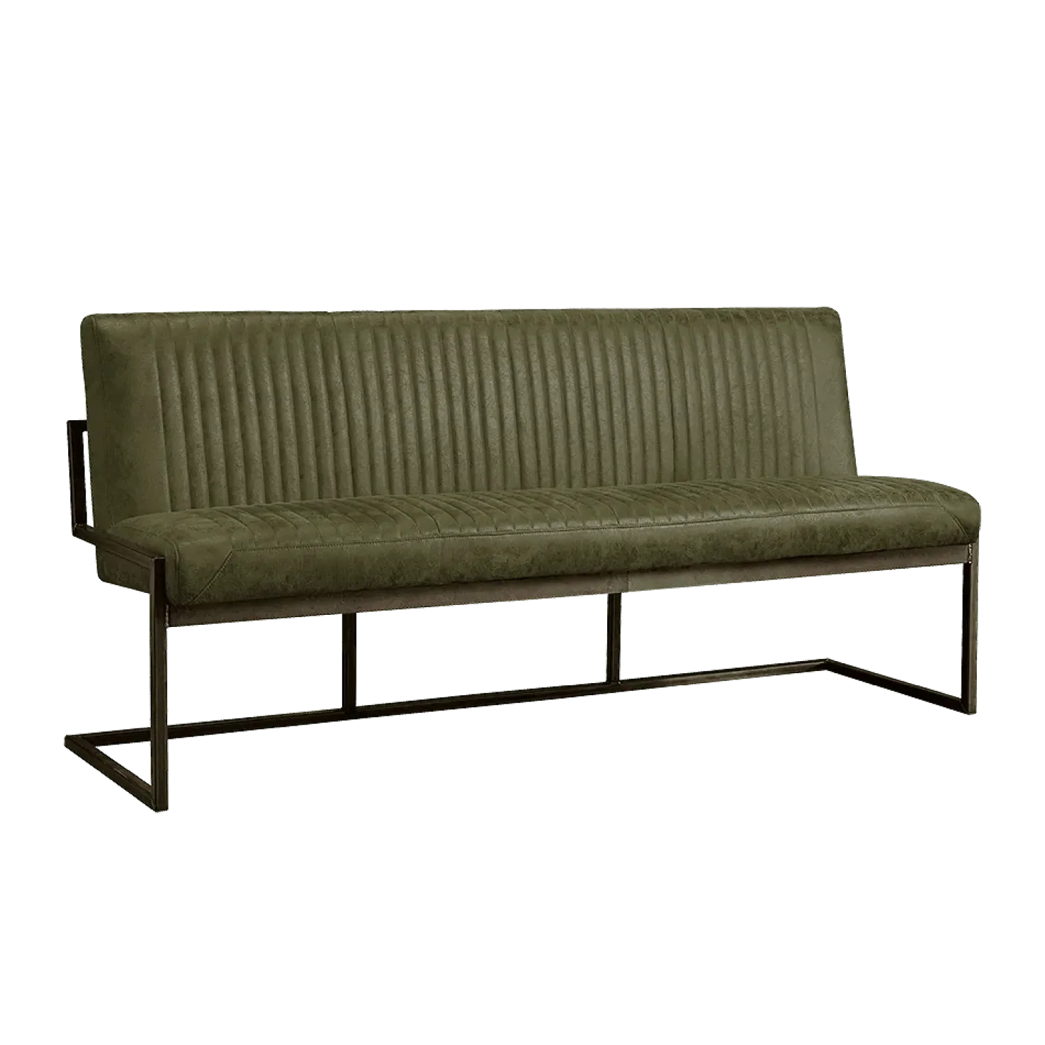 Ferro Eetkamerbank Groen 155cm