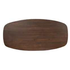 Ferry Eettafel Deens Ovaal Walnoot Eiken 180 cm