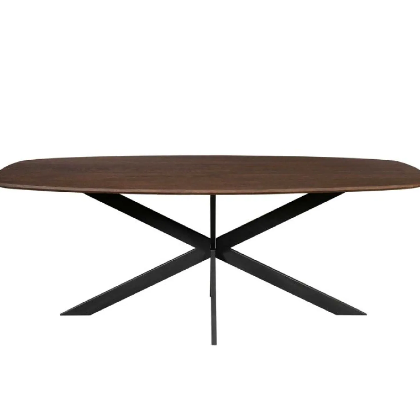 Ferry Eettafel Deens Ovaal Walnoot Eiken 280 cm