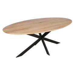 Ferry Eettafel Ovaal Naturel Eiken 180cm