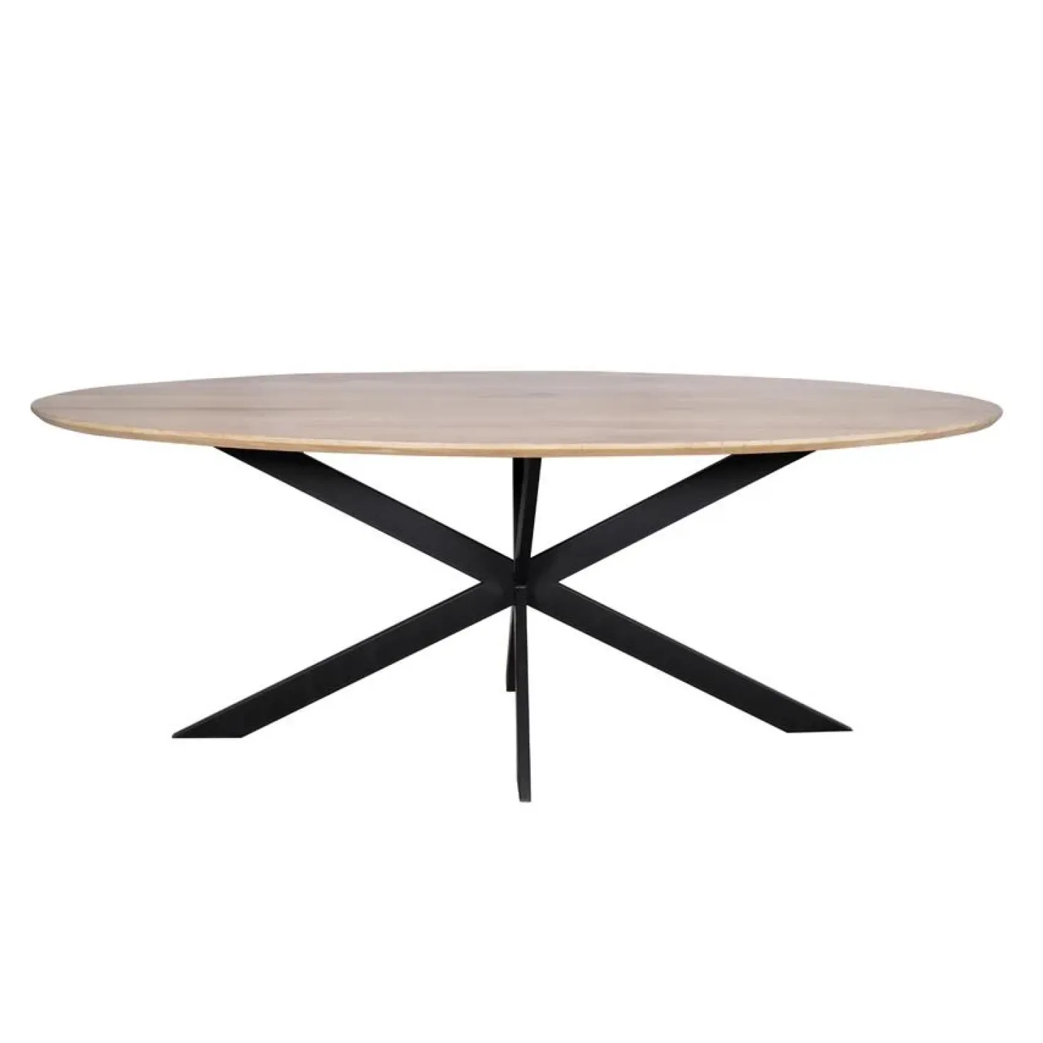 Ferry Eettafel Ovaal Naturel Eiken 240cm