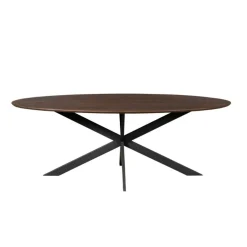 Ferry Eettafel Ovaal Walnoot Eiken 240 cm