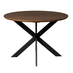 Ferry Eettafel Rond Walnoot Eiken 110 cm