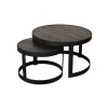 Feya Salontafel set van 2 Zwart