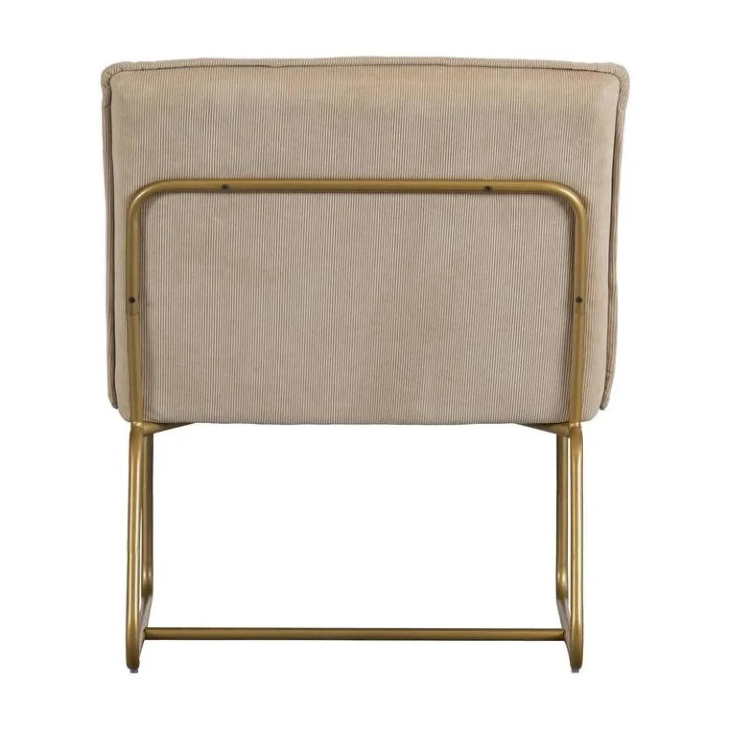 Fie Fauteuil ribstof zand